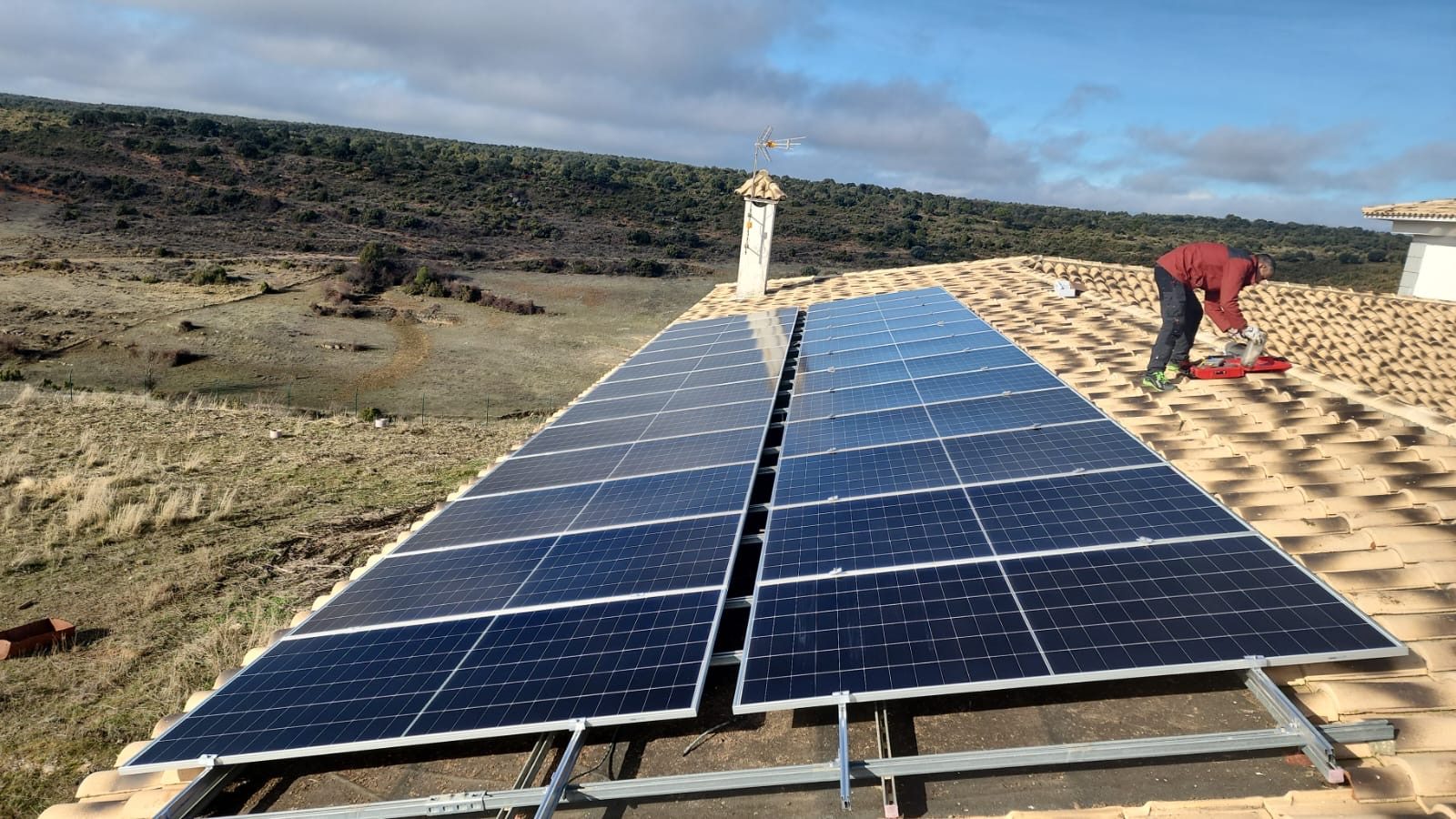 Instalación solar realizada por Solkarmax